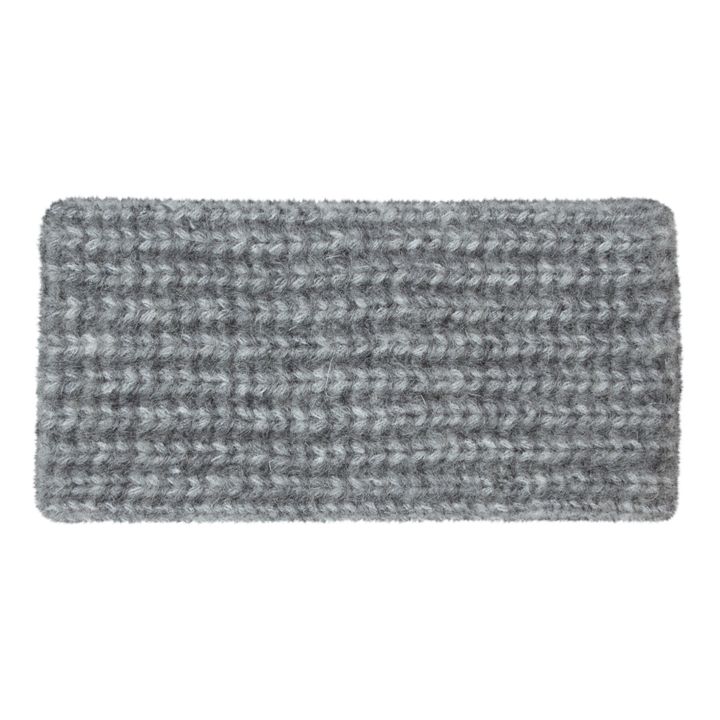 Wool and Mohair Headband | Heather grey- Product image n°1