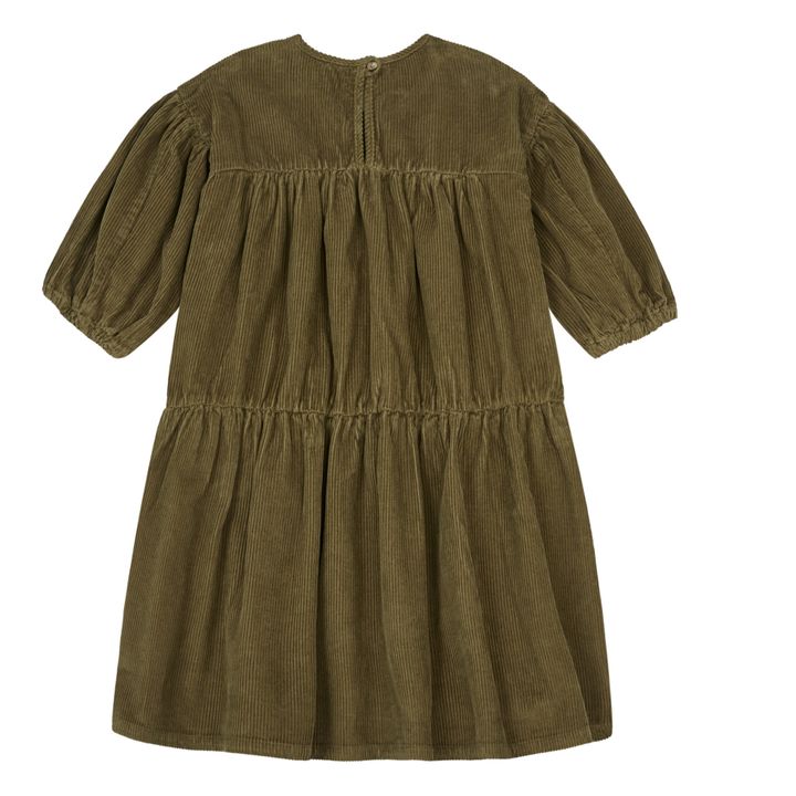 Auvrie Corduroy Dress | Khaki- Produktbild Nr. 2