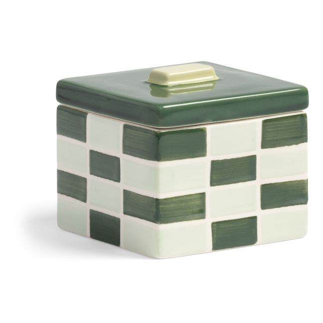 Olla cuadrada S | Verde
