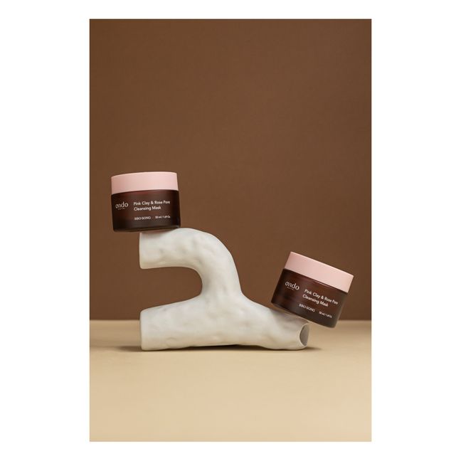 Reinigende Reinigungsmaske mi rosa Tonerde und Rose - 50 ml