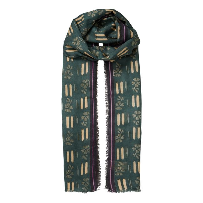 Tribeca Silk Scarf | Verde