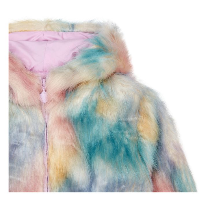 Faux Fur Coat | Rosa- Imagen del producto n°1