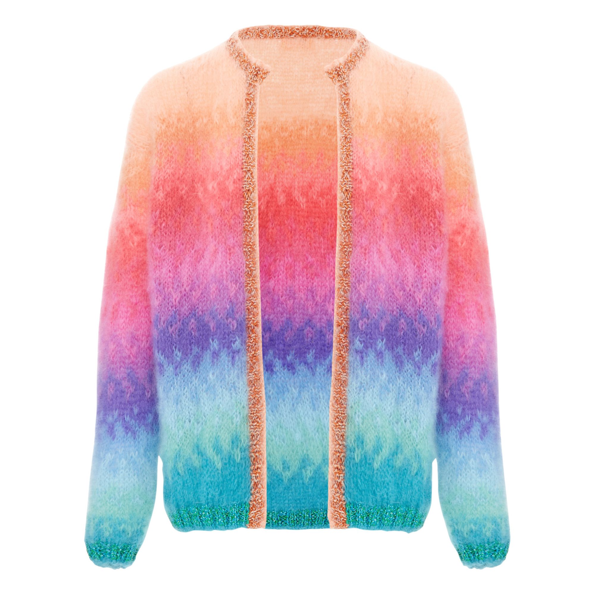 gilet tie and dye pastel