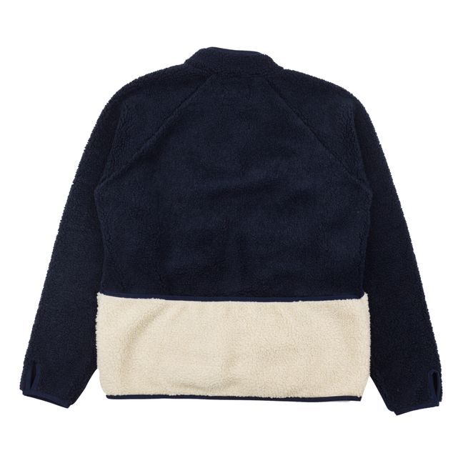 Zip-Up Fleece Jacket | Azul Marino