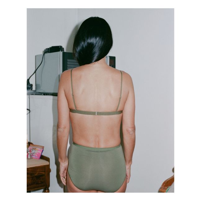 Soutien-Gorge Triangle Bamboo Lyocell Olive green
