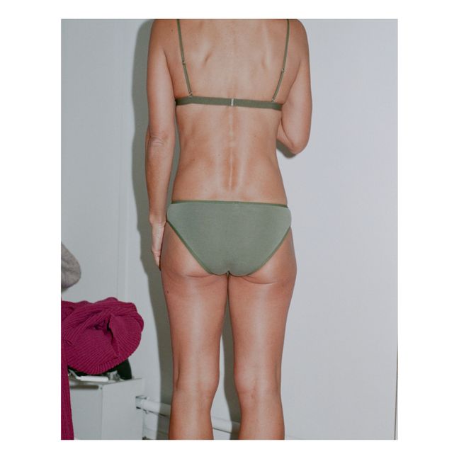 Culotte Bell Bamboo Lyocell | Vert olive
