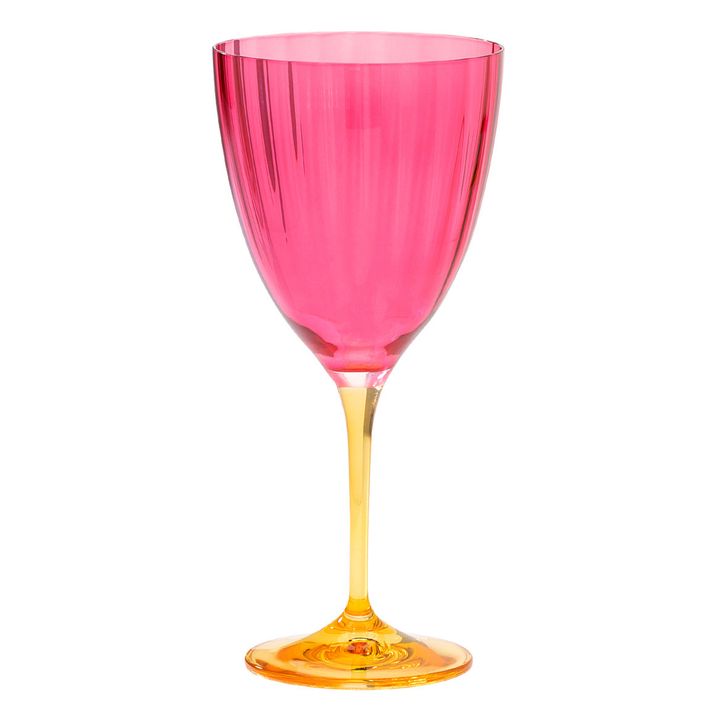 Jazzy Wine Glass | Pink- Product image n°0