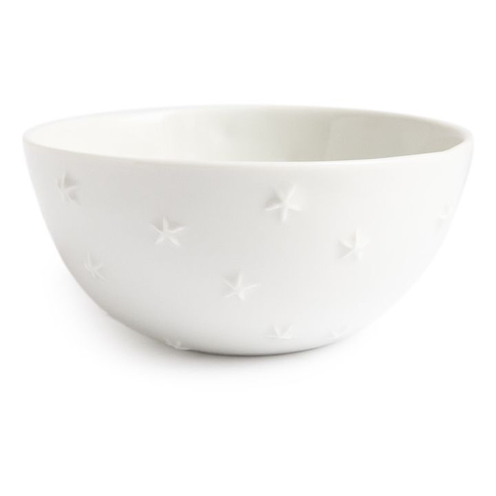 Petit bol Ciel Etoilé en porcelaine blanche - Alix D. Reynis