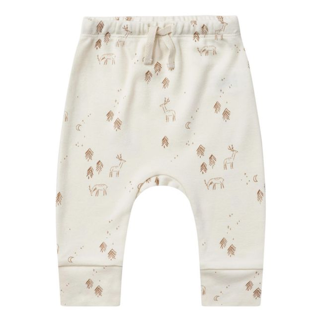 Organic Cotton Harem Pants | Ivory
