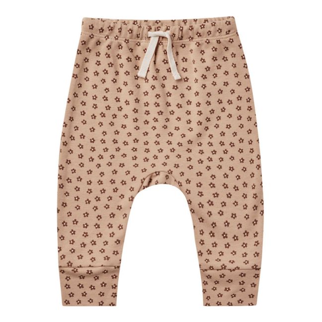 Organic Cotton Harem Pants | Pink