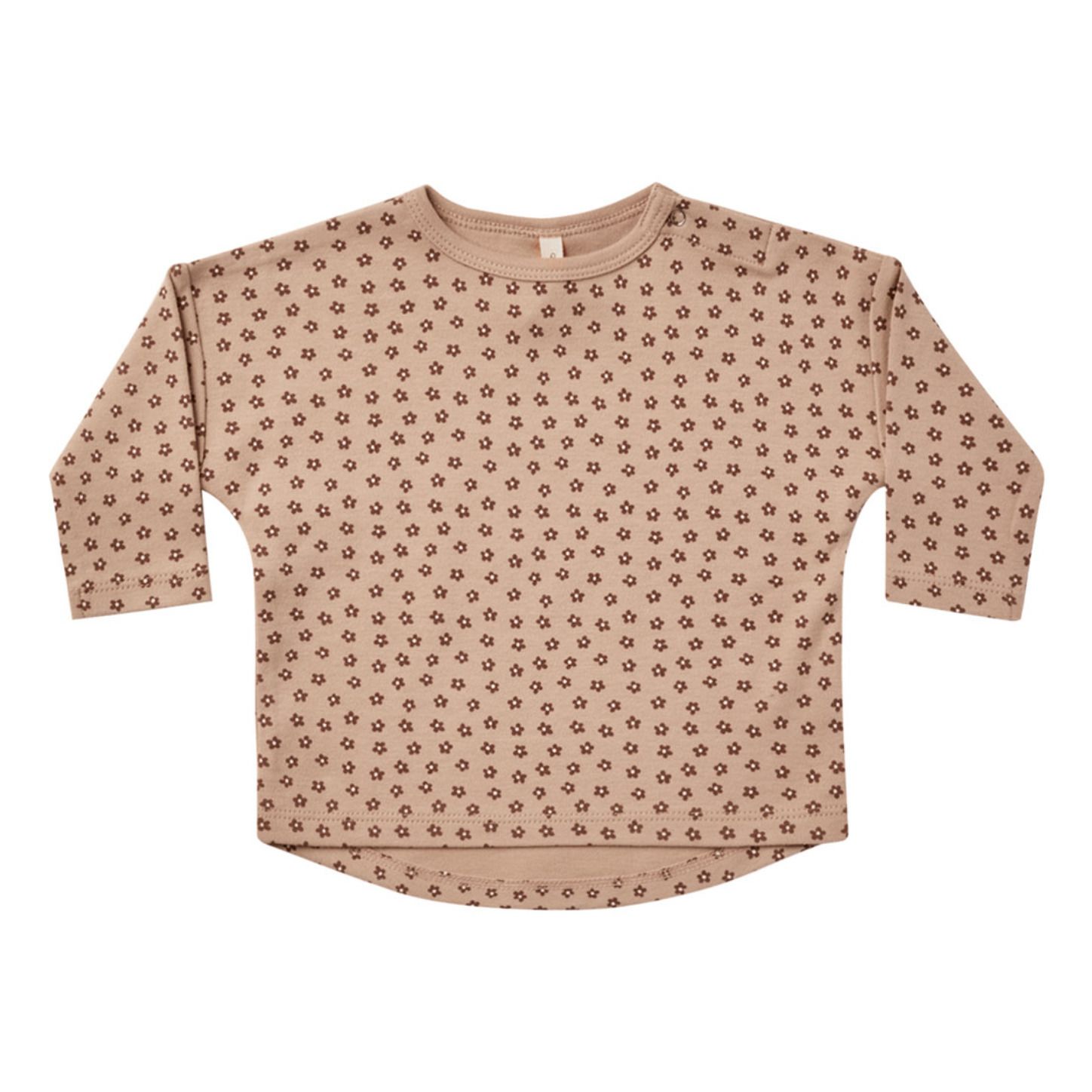 Camiseta de manga larga de algodón orgánico | Rosa- Imagen del producto n°0