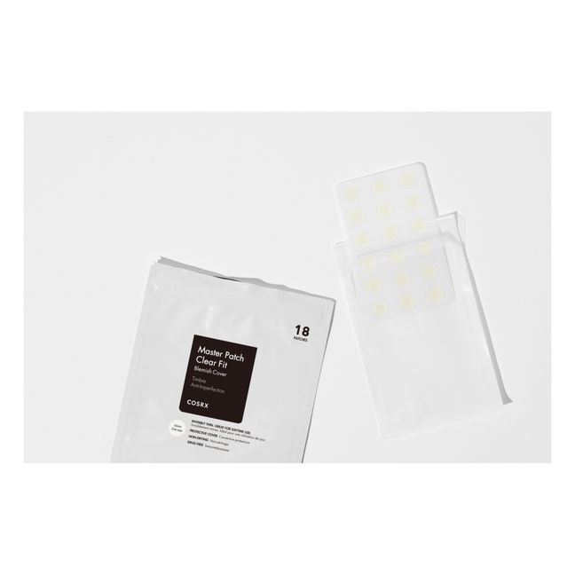 Parches antiimperfecciones discretos Master Patch Clear - 18 parches