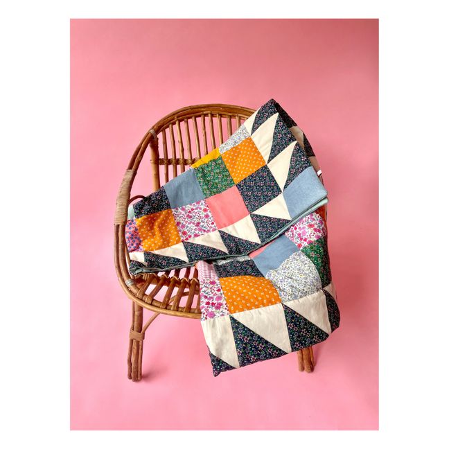 Plaid, con patchwork