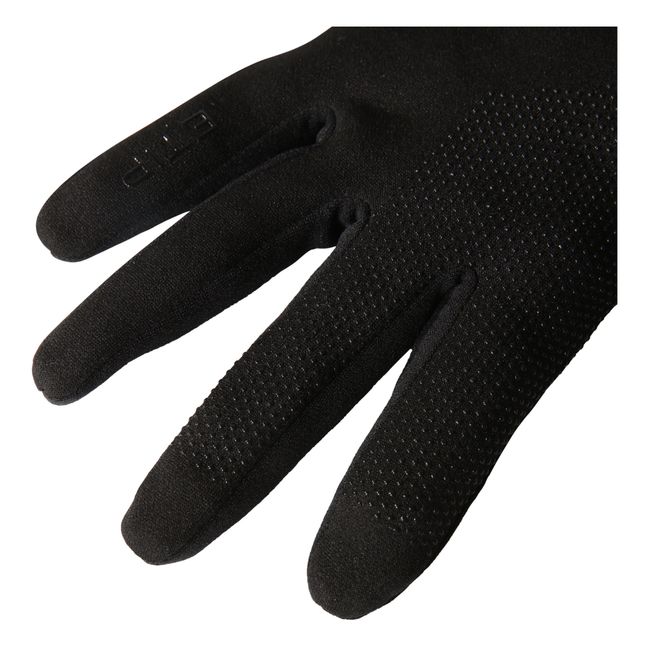 Handschuhe aus recyceltem Polyester | Schwarz