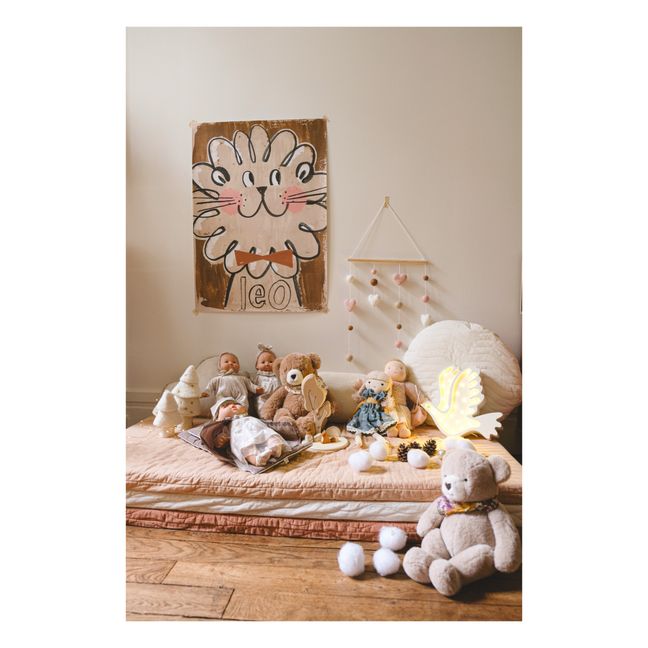 Wandmobile Herzen x Smallable | Rosa