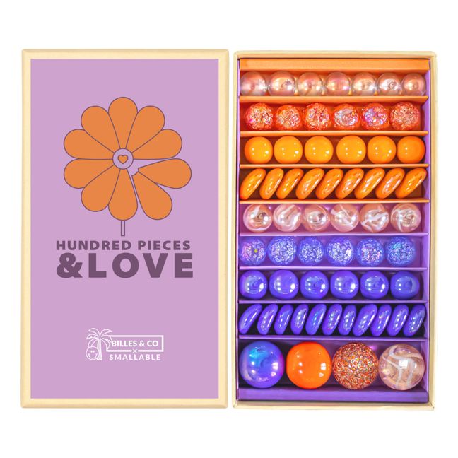 Coffret 61 billes Hundred Pieces and Love x Smallable