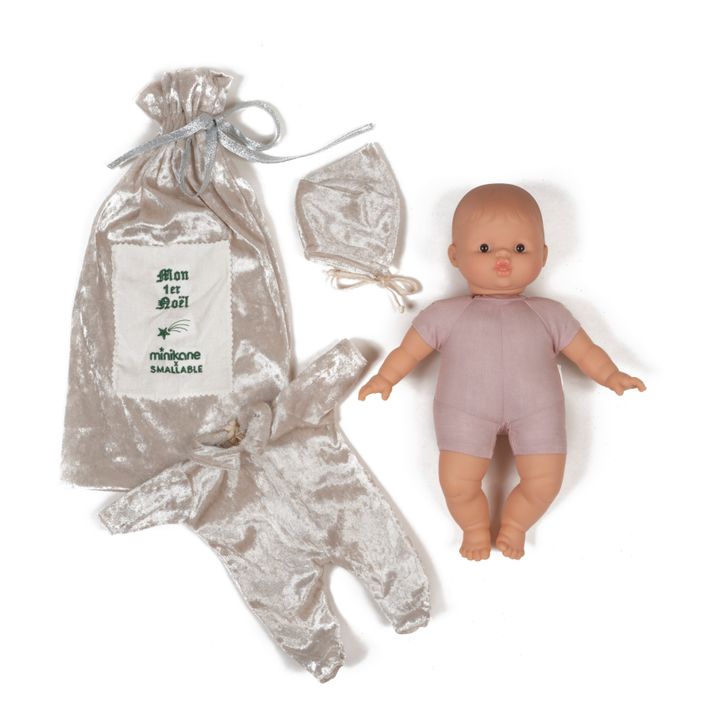 Gaspard My First Christmas Baby Doll x Smallable | Perle- Product image n°3