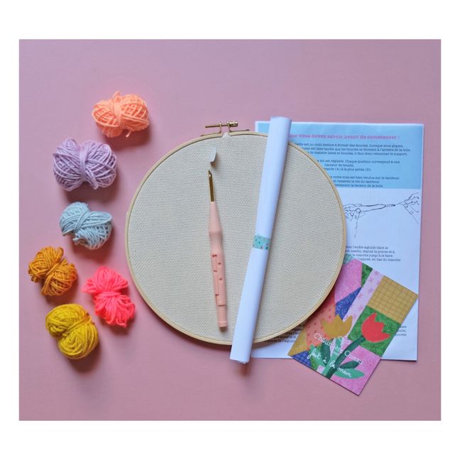 Small Flower DIY Punch Needle Kit x Smallable