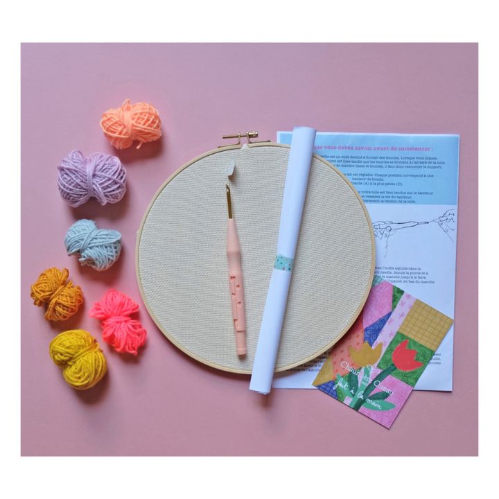 Small Flower DIY Punch Needle Kit x Smallable- Product image n°4