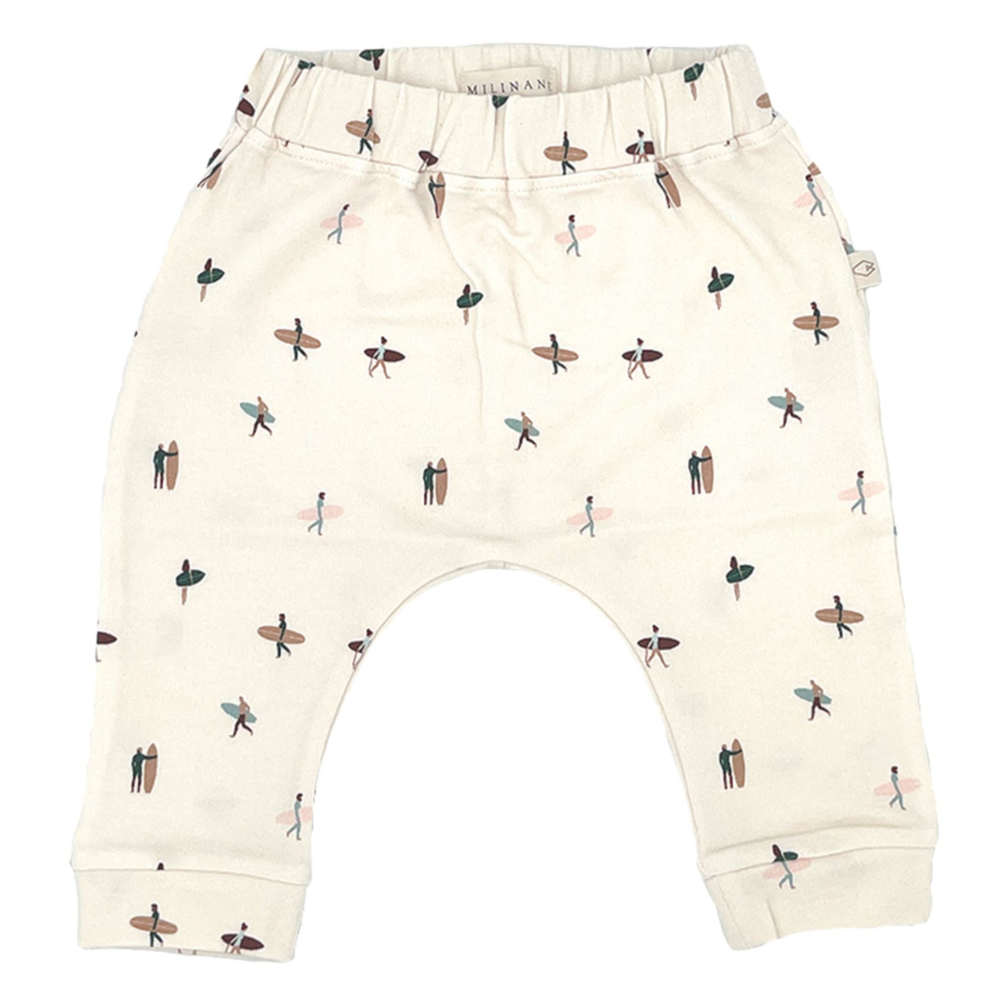Clyde Organic Cotton Joggers | Ecru- Product image n°0