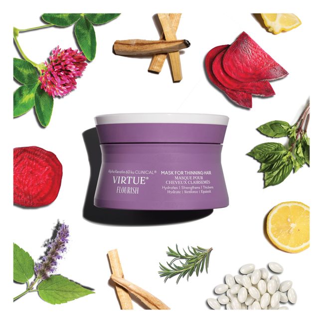 Masque pour cheveux clairsemés Flourish - 150 ml