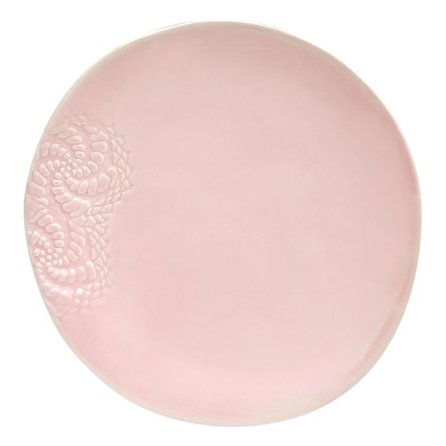 Blanca Tatoo Lace Plates - Set of 2 | Pale pink