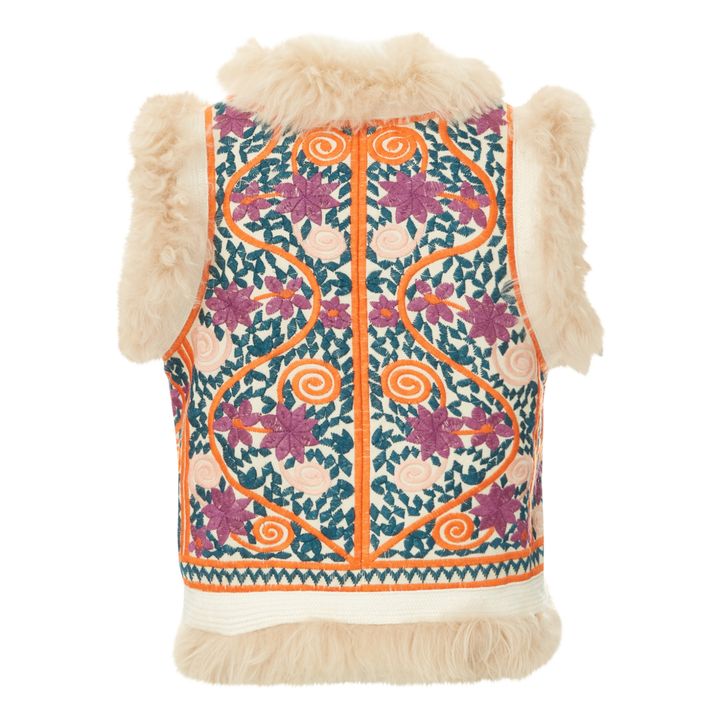 Jimmy Embroidered Vest | Crema- Imagen del producto n°5