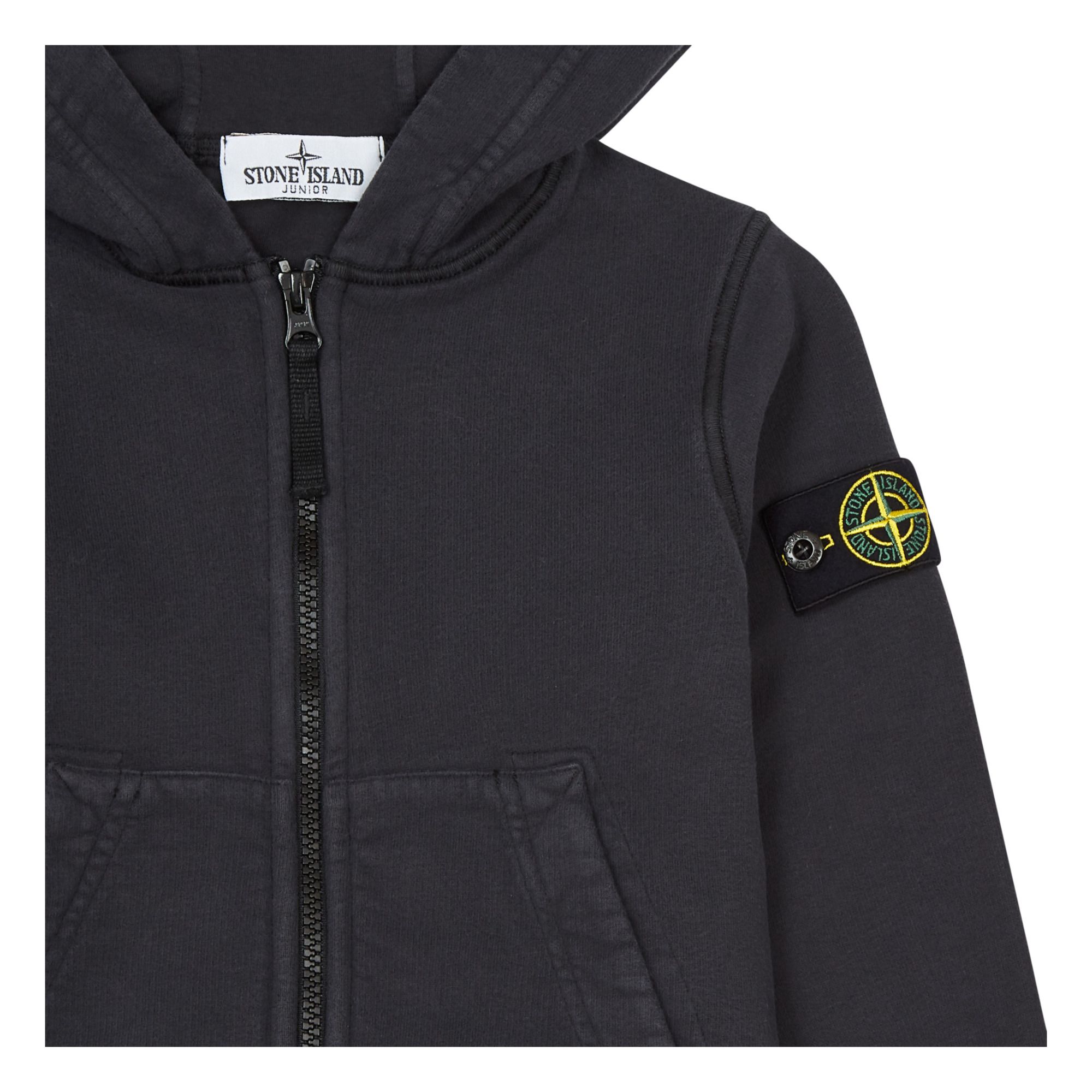 稀少】STONE ISLAND GHOST HALF ZIP SWEAT 黒 使い勝手の良い comindre