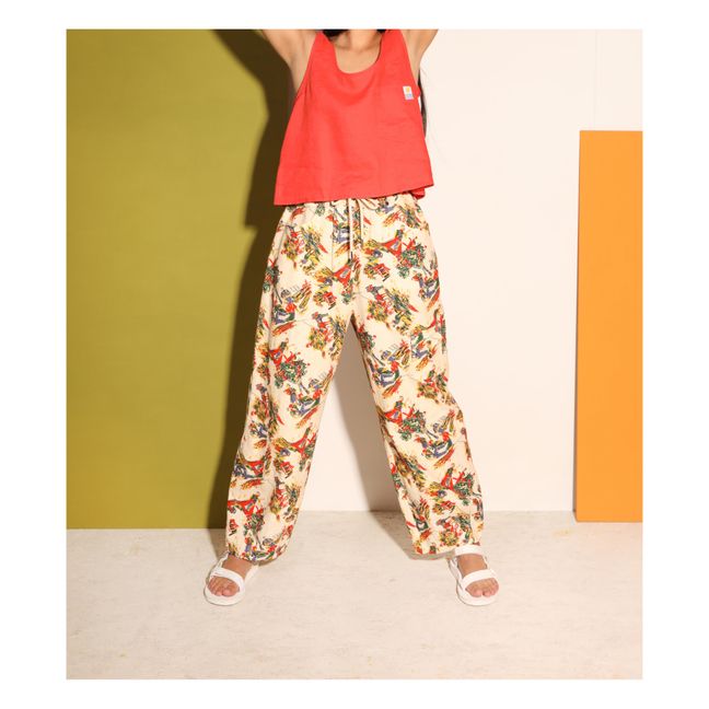 Pavel Linen Trousers | Cream