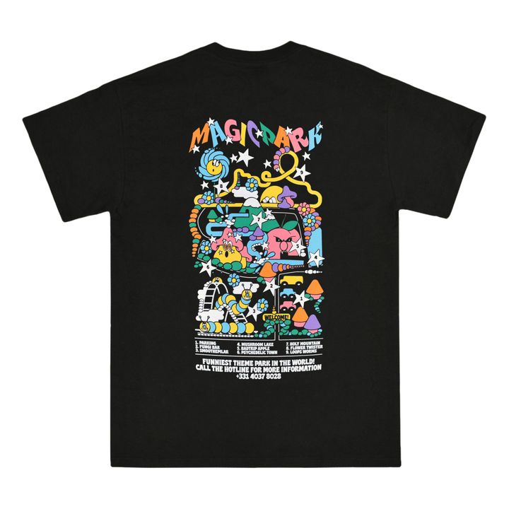 T-shirt - Rave x Studio Jimbo Collaboration  | Nero- Immagine del prodotto n°0