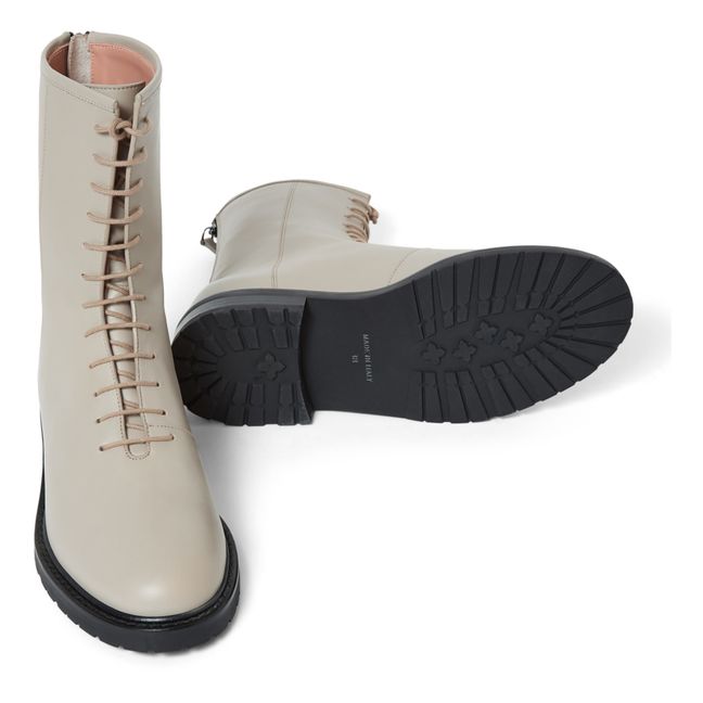Combat Boots Modell 8 Nappa | Beige