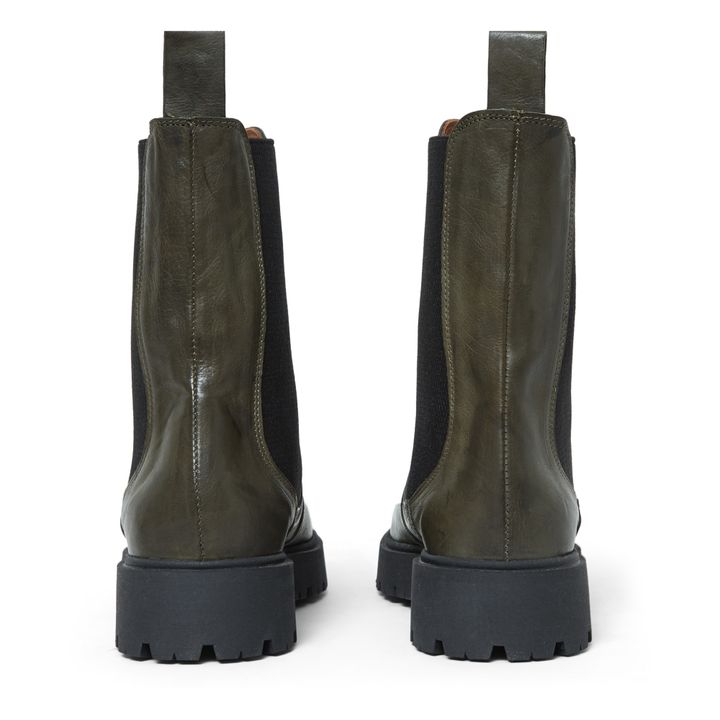 Chunky Boots | Dark green- Product image n°2