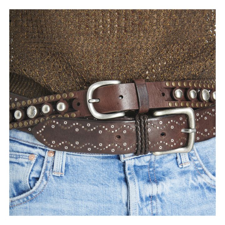 Belt N°8816 | Brown- Product image n°1