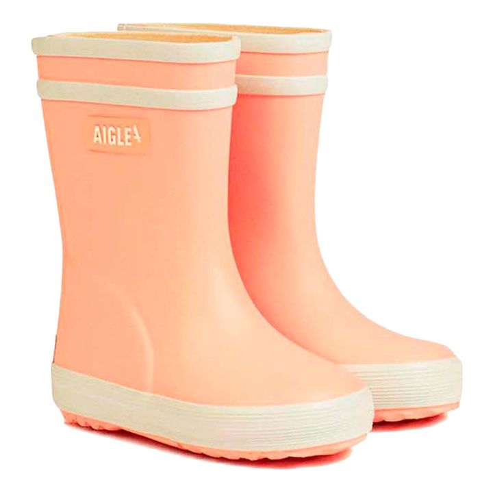 Aigle Baby Flac Rainboots Pale pink Smallable