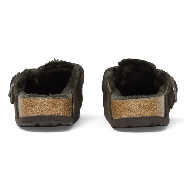 Boston Shearling Sandals - Adult Collection - Cioccolato