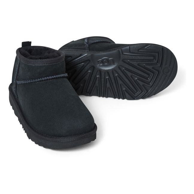 Boots Gefüttert Classic Ultra Mini | Schwarz