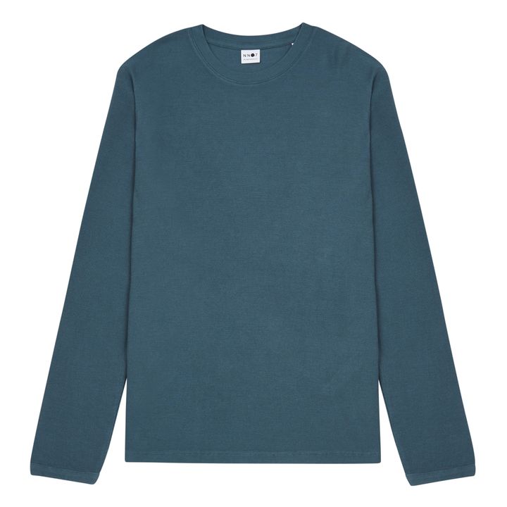 Clive 3323 Long Sleeve T-shirt | Petrol blue- Product image n°0