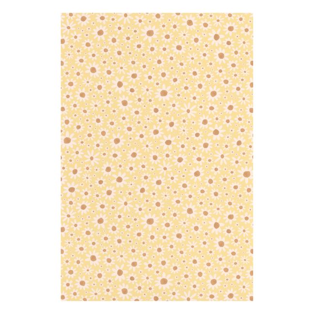 Rouleau de papier-peint Lucette | Jaune citron