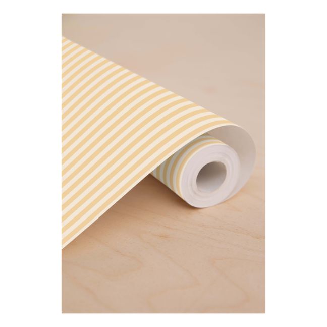 Gustave Wallpaper Roll | Lemon yellow