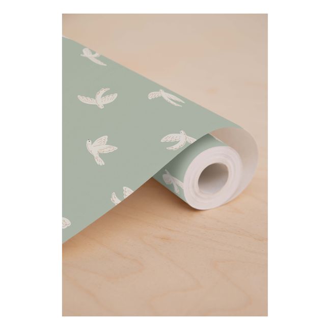 Isidore Wallpaper Roll | Celadon