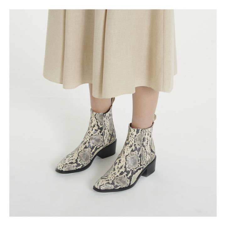 Boots Diane Python | Weiß- Produktbild Nr. 1
