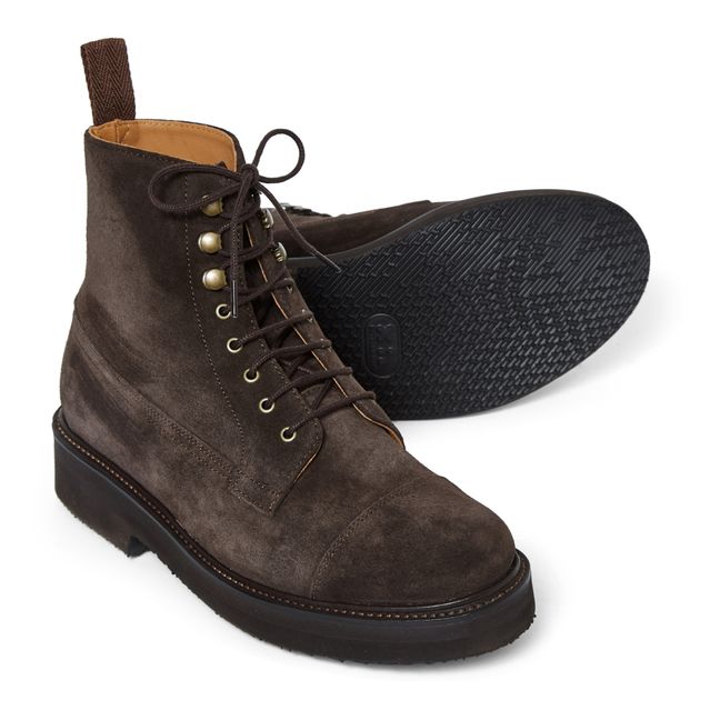 Bottines Harry Suede | Marron