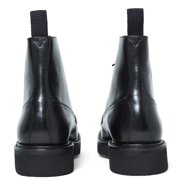 Stiefeletten Harry Leder | Schwarz