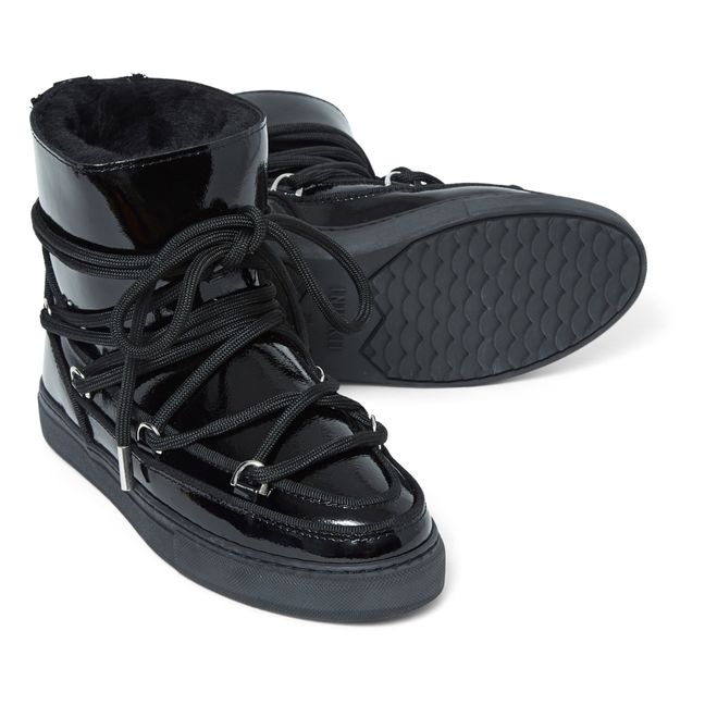 Botas con relleno Full Leather | Negro