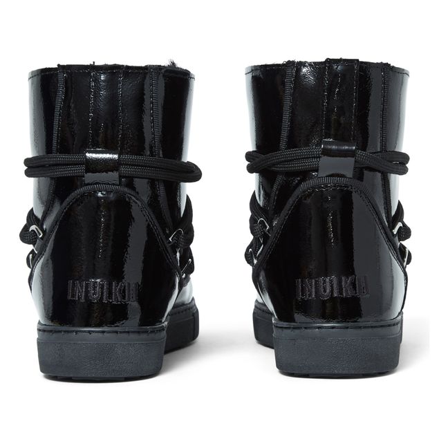 Boots Fourrées Full Leather | Noir