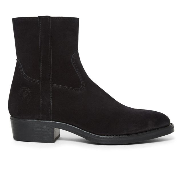 Clint Suede Boots | Negro