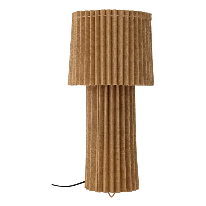 Lámpara de sobremesa de yute Siggi | Marrón- Imagen del producto n°0