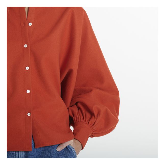 Claire Overshirt | Orange