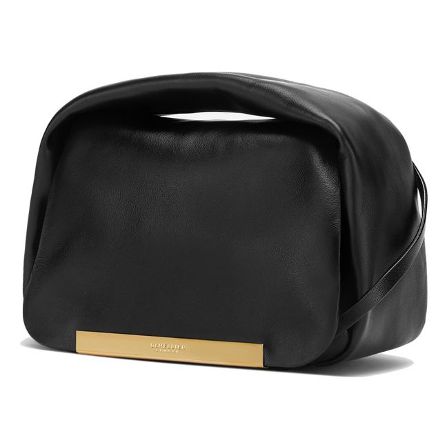 Lisbon Leather Mini Bag Black