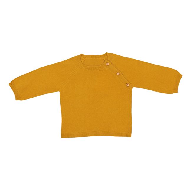 Paul Cashmere Jumper | Yellow